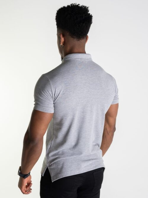 Tipo polo Gris Rain Polo Ralph Lauren Algodon Pique