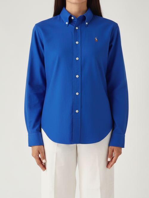 AZUL REY_ Camisa Mujer Azul Rey