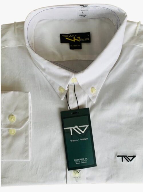 Camisa Blanca Team Wear - Golden Wear Colombia