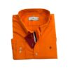 Camisa Ch Naranja Manga Larga Carolina Herrera 100% Algodon - Golden Wear Colombia