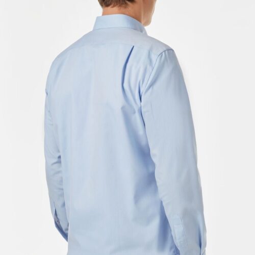 Camisa Hombre Azul Cielo Carolina Herrera Manga Larga CH , 100% Algodón - Golden Wear Colombia