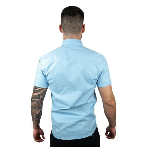 Camisa Hombre Azul Marino Polo Ralph Lauren Manga Corta 100% Algodón - Golden Wear Colombia