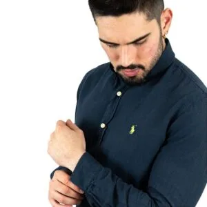 Camisa Hombre Azul Oscuro Polo Ralph Lauren Manga Larga Lino
100% Lino - Golden Wear Colombia