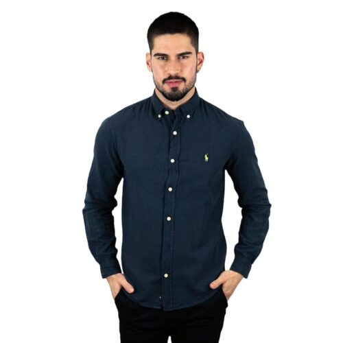Camisa Hombre Azul Oscuro Polo Ralph Lauren Manga Larga Lino
100% Lino - Golden Wear Colombia