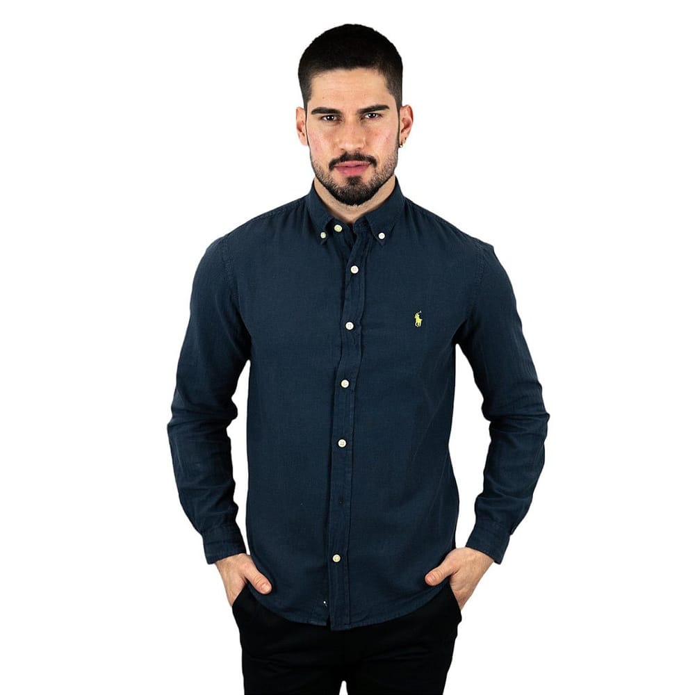 Camisa Hombre Azul Oscuro Polo Ralph Lauren Manga Larga Lino
100% Lino - Golden Wear Colombia