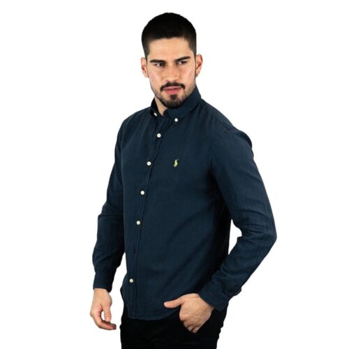 Camisa Hombre Azul Oscuro Polo Ralph Lauren Manga Larga Lino
100% Lino - Golden Wear Colombia