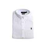Camisa Hombre Blanca Manga Corta