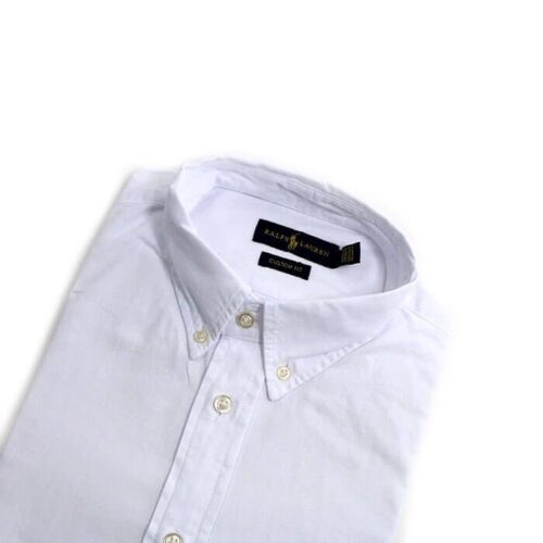 Camisa Hombre Blanca Polo Ralph Lauren Manga Corta , 100% Algodon - Golden Wear Colombia