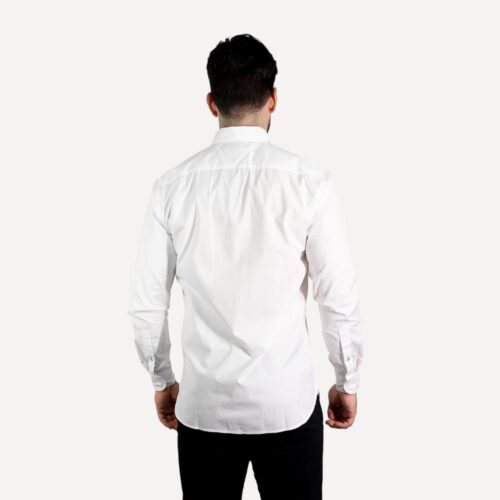 Camisa Hombre Blanca Tommy Hilfiger Manga Larga, 100% Algodón - Golden Wear Colombia