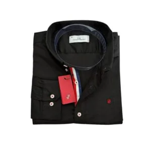 Camisa Hombre CH Negra Carolina Herrera Manga Larga 100% Algodon - Golden Wear Colombia