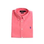 Camisa Hombre Coral Manga Corta