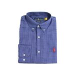 Camisa Hombre Cuadros Azules Combinados