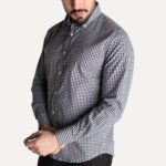 Camisa Hombre A Cuadros Negros Tommy