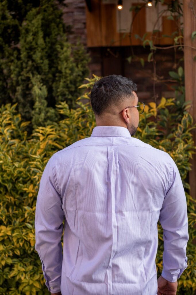 Camisa Hombre Lila Polo Ralph Lauren Manga Larga 100% Algodon - Golden Wear Colombia