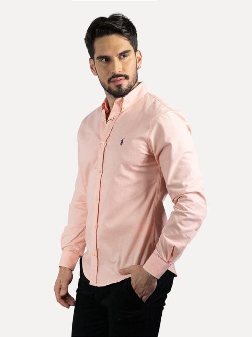 Camisa Hombre Mandarina Polo Ralph Lauren Manga Larga 100% Algodon - Golden Wear Colombia