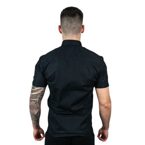 Camisa Hombre Negra Polo Ralph Lauren Manga Corta 100% Algodón - Golden Wear Colombia