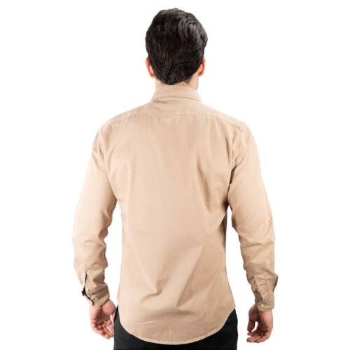 Camisa Hombre Beige Polo Ralph Manga Larga 100% Algodon - Golden Wear Colombia