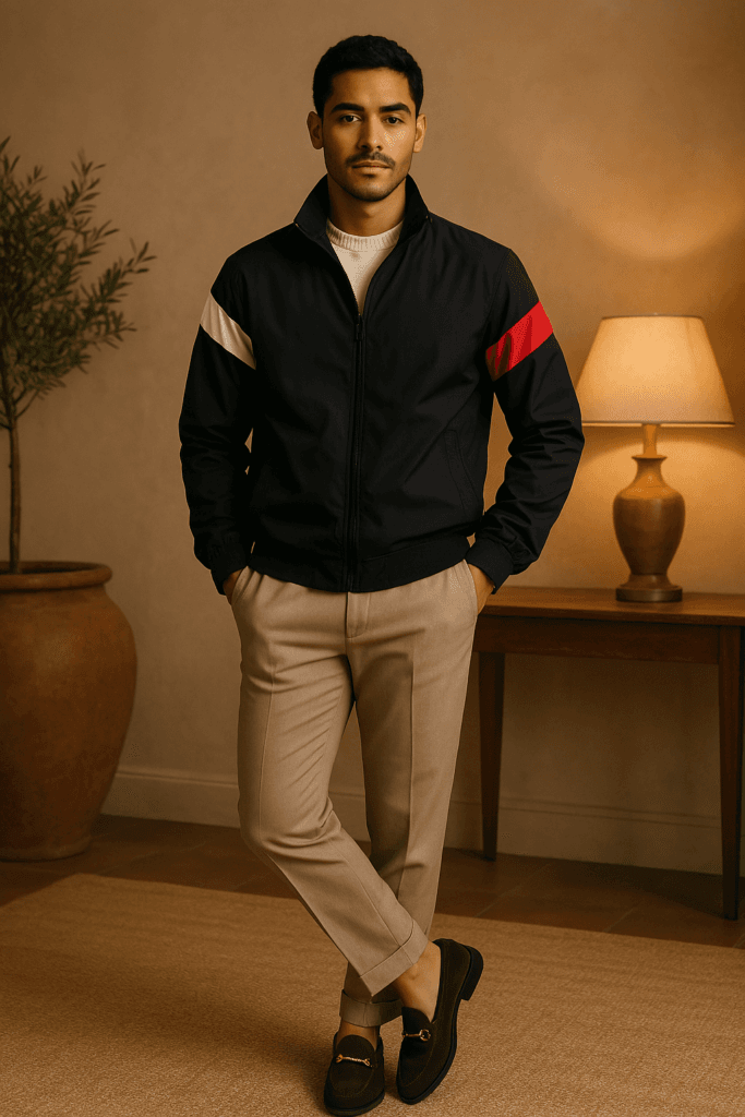 CHAQUETA NEGRA TOMMY HILFIGER PRESTIGE COLOMBIA