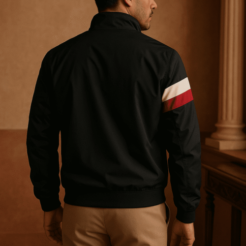 CHAQUETA NEGRA TOMMY HILFIGER PRESTIGE COLOMBIA