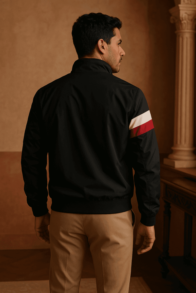 CHAQUETA NEGRA TOMMY HILFIGER PRESTIGE COLOMBIA