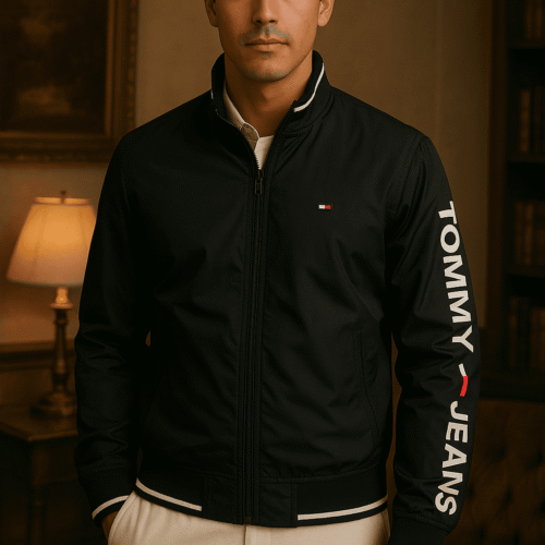 CHAQUETA NEGRA TOMMY HILFIGER PRESTIGE COLOMBIA