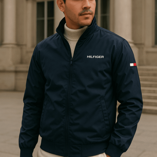 CHAQUETA TOMMY HILFIGER AZUL OSCURA PRESTIGE COLOMBIA