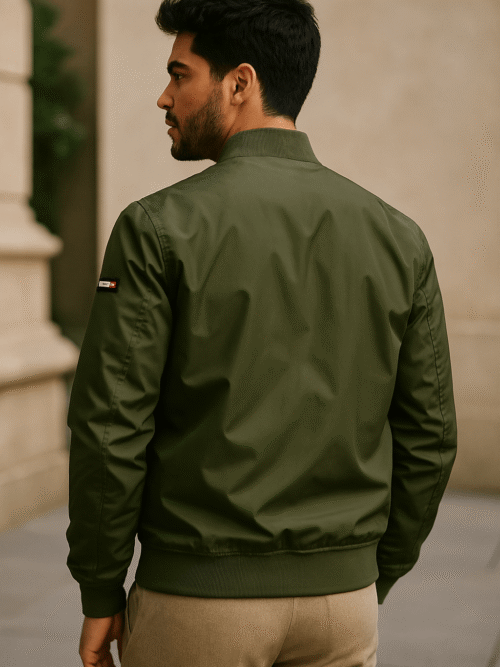CHAQUETA VERDE MILITAR TOMMY HILFIGER PRESTIGE COLOMBIA