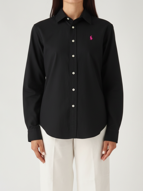 NEGRA CLASICA Camisa Mujer Negra