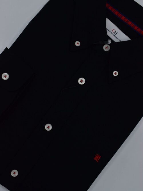 Camisa Hombre CH Negra