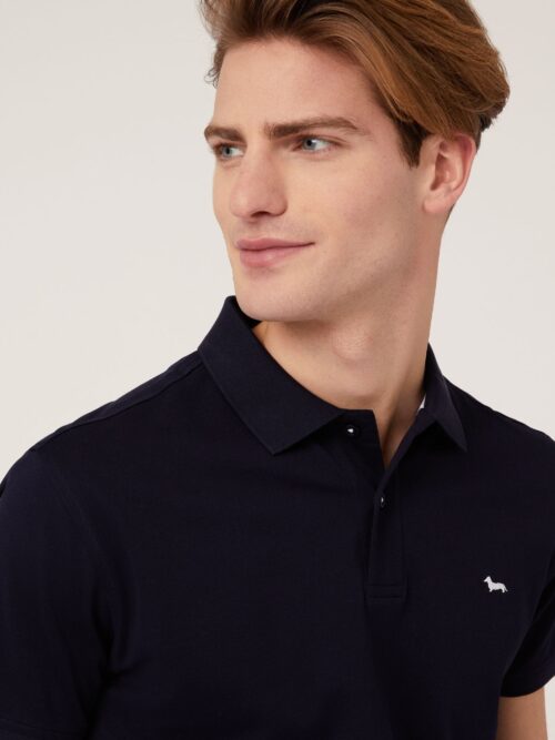 TIPO POLO NEGRA HARMONT AND BLAINE algodon pique