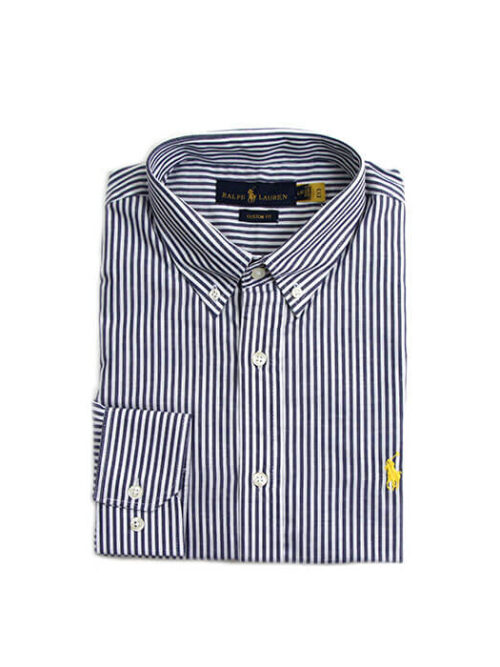 Camisa Hombre Rayas Negras - Golden Wear Colombia