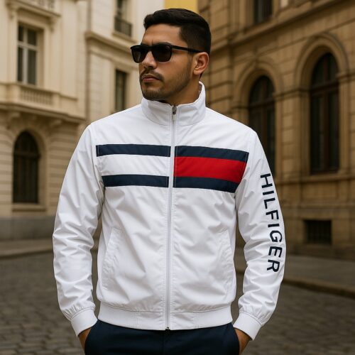 CHAQUETA BLANCA TOMMY HILFIGER PRESTIGE COLOMBIA