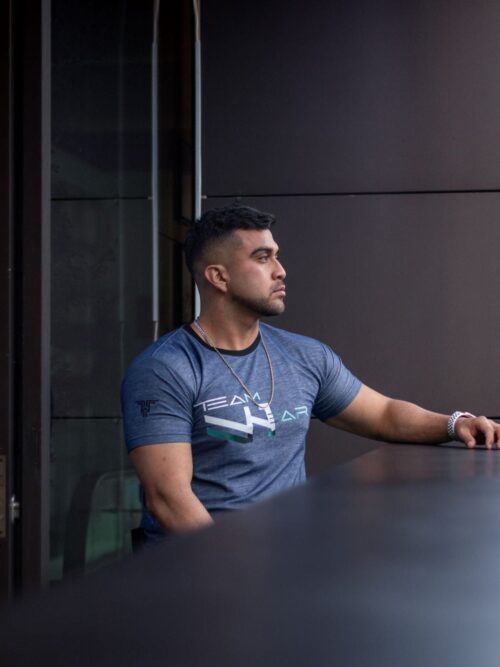Azul Navy Cuello Redondo Team Wear - Golden Wear Colombia