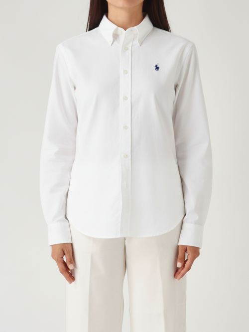 blanca clasica Camisa Mujer Blanca