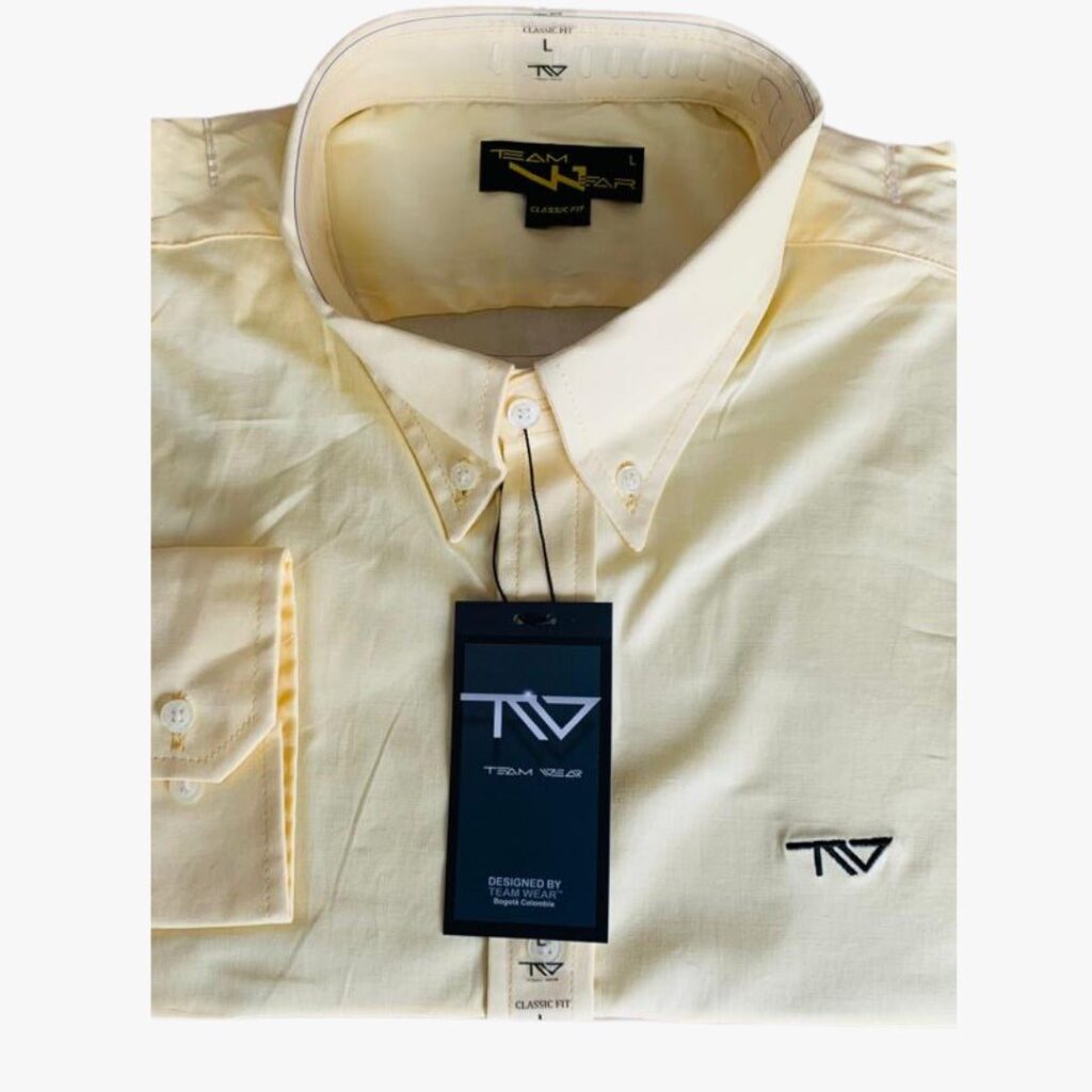 Camisa Amarilla Team Wear - Golden Wear Colombia