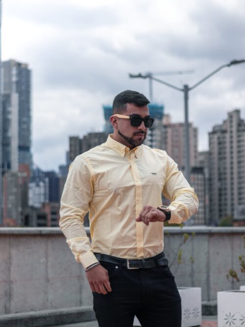 Camisa Amarilla Team Wear - Golden Wear Colombia