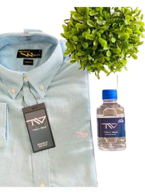 camisa-hombre-azul-cielo-lino-team-wear-298749 Camisa Hombre Azul Cielo Lino Team Wear - Golden Wear Colombia