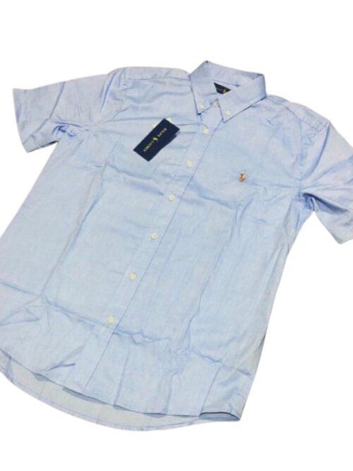 Camisa Hombre Rain Azul cielo Manga Corta - Golden Wear Colombia