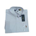 Camisa Hombre Rain Blanca Manga Corta