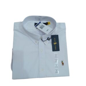 Camisa Hombre Rain Blanca Manga Corta - Golden Wear Colombia