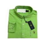 Camisa Hombre Rain Verde Lima