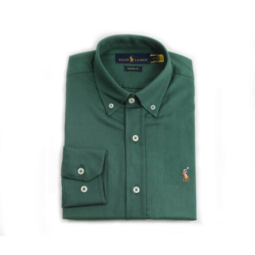 Camisa Hombre Rain Verde Militar - Golden Wear Colombia