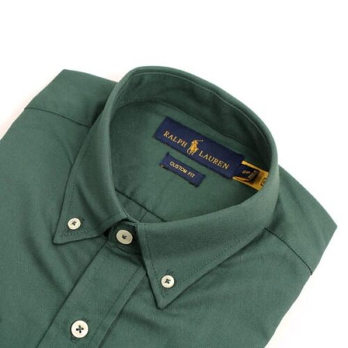 Camisa Hombre Rain Verde Militar - Golden Wear Colombia