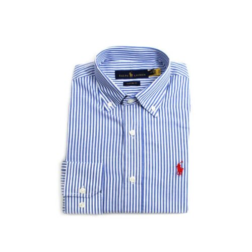 Camisa Hombre Rayas Azules - Golden Wear Colombia