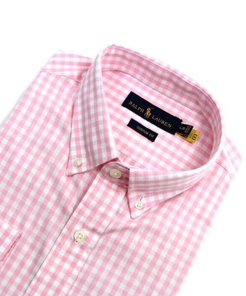Camisa Hombre Rosada A Cuadros - Golden Wear Colombia