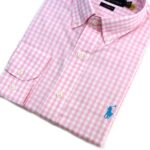 Camisa Hombre Rosada A Cuadros