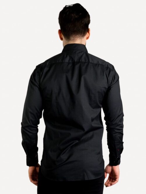 Camisa Hombre Tommy Negra - Golden Wear Colombia