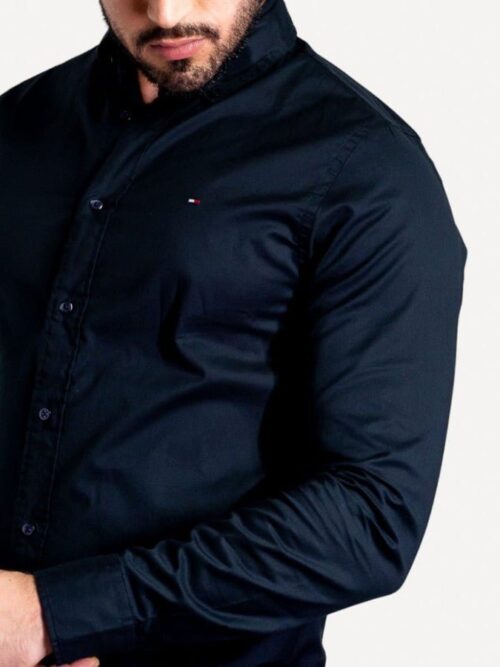 Camisa Hombre Tommy Oscura - Golden Wear Colombia