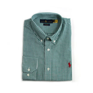 Camisa Hombre Verde A Cuadros - Golden Wear Colombia