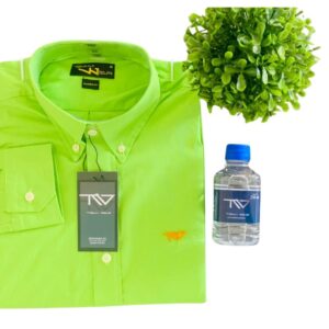 Camisa Hombre Verde Limón Team Wear - Golden Wear Colombia